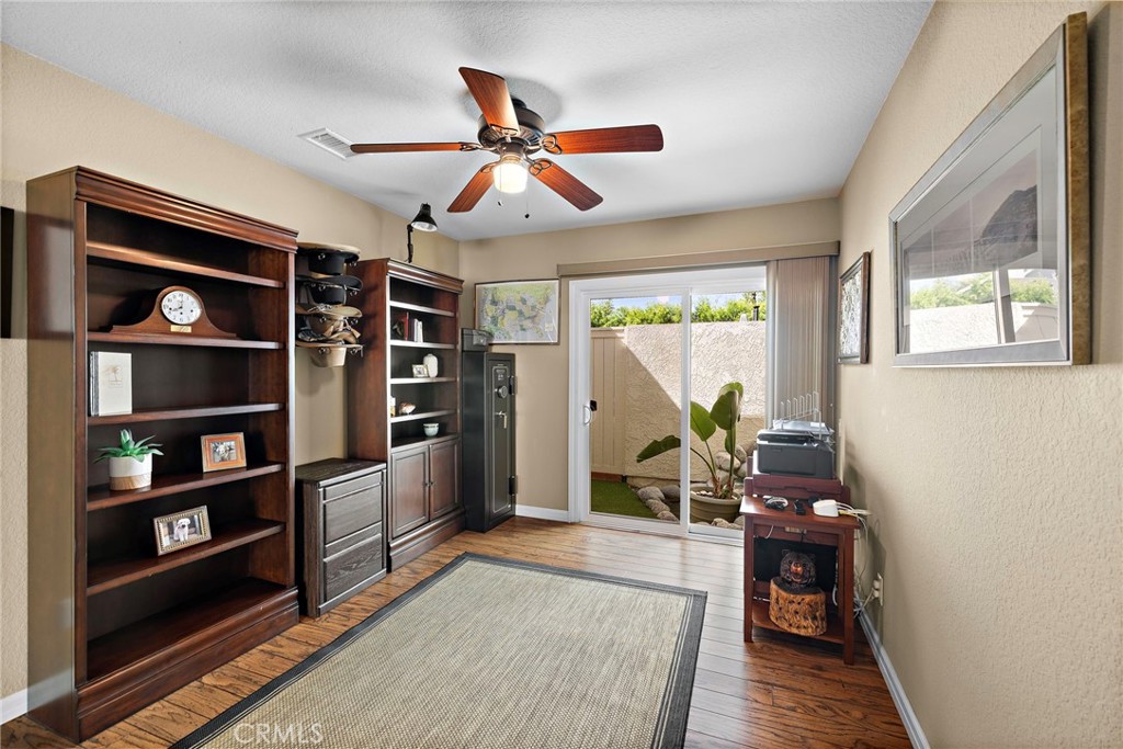 Third bedroom or office with atrium - 30 Oxbow Creek, Laguna Hills CA 92653 - photo 15