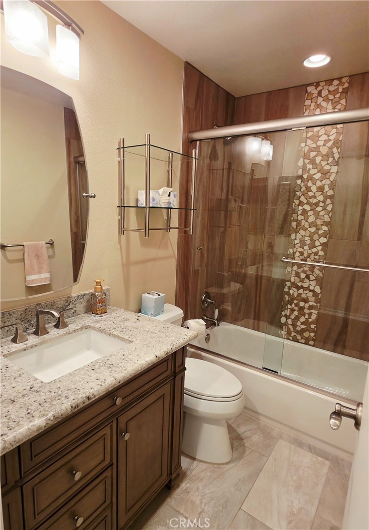 Newly renovated secondary full bath. - 41 Jasmine Creek, Laguna Hills CA 92653 - photo 11