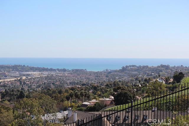 Ocean view from lot towards Dana Point - 1 O Hill, Laguna Niguel CA 92677 - photo 1