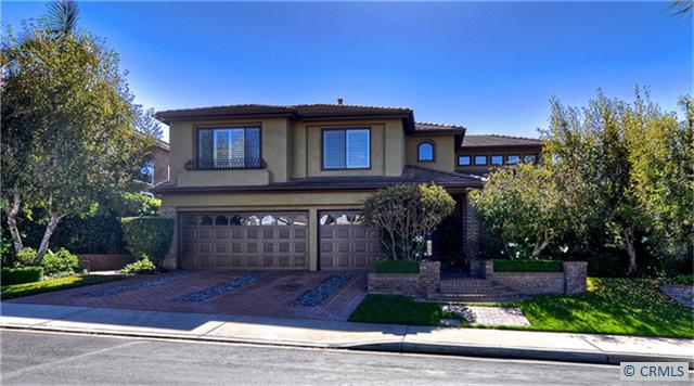 Cal - Med Exterior with White Birch trees and brick accent - 12 BROWNSBURY Road, Laguna Niguel CA 92677 - photo 1