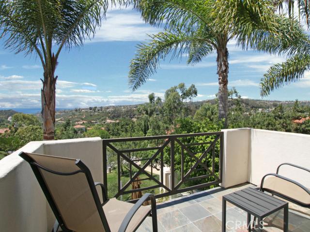 Master Balcony with unobstructed South/West views to the ocean - 15 Siena, Laguna Niguel CA 92677 - photo 1