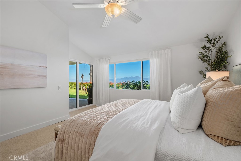 Primary bedroom with beautiful valley views - 22886 Mariano, Laguna Niguel CA 92677 - photo 18