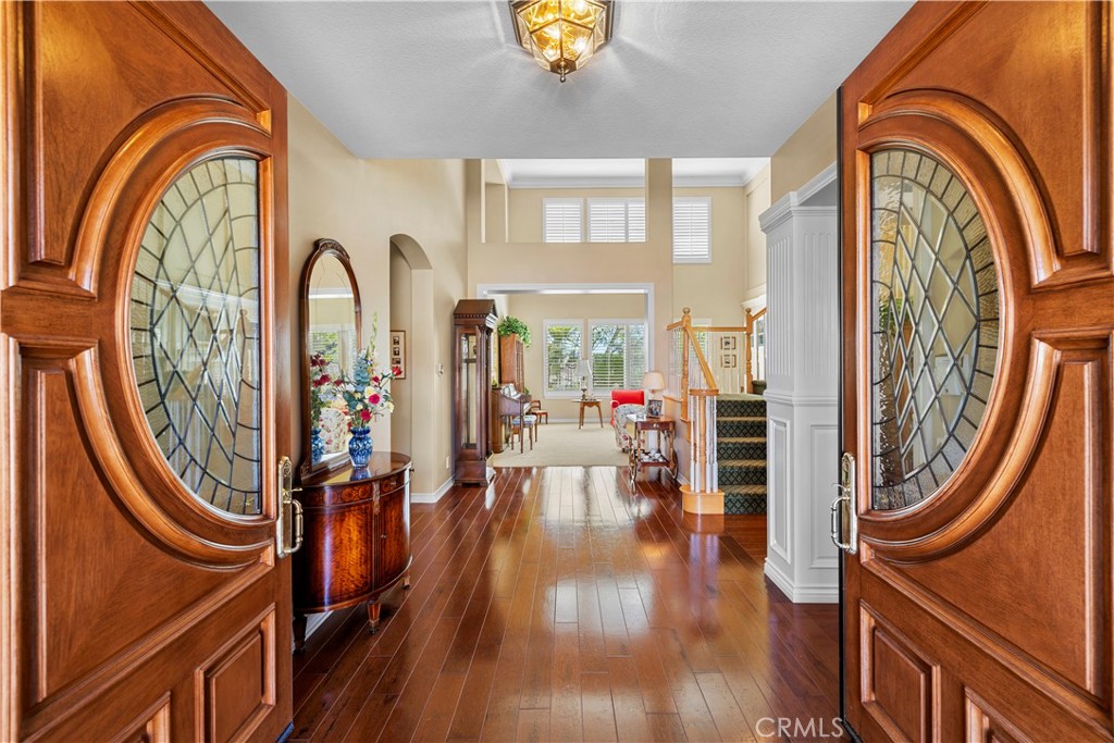 Stunning Double Door Entry Leads into the Grand Foyer. - 23611 Trinidad Lane, Laguna Niguel CA 92677 - photo 2