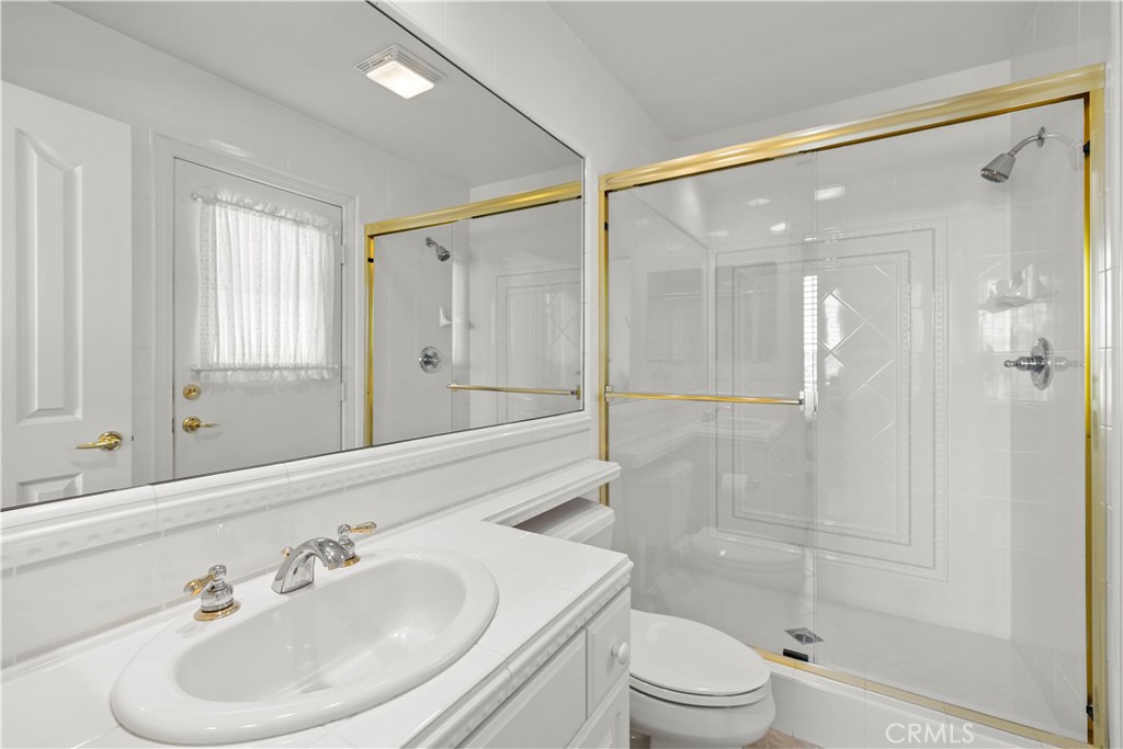 Main Floor Bathroom for the En-Suite. - 23611 Trinidad Lane, Laguna Niguel CA 92677 - photo 21