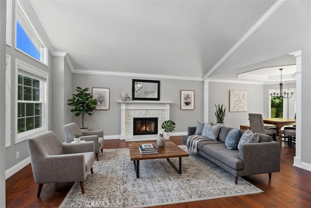 Living room staged - 23852 Linnet Circle, Laguna Niguel CA 92677 - photo 3