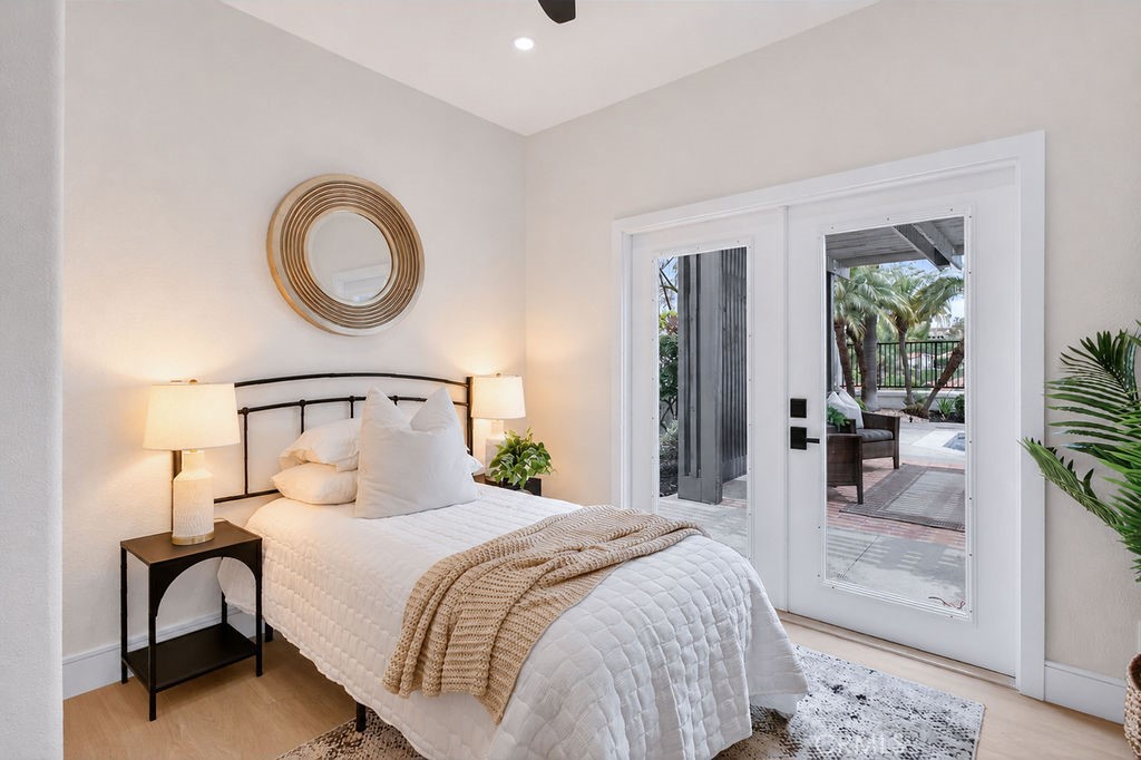 Downstairs Bedroom/Office/Dining with access to backyard - 24 Corsica, Laguna Niguel CA 92677 - photo 20