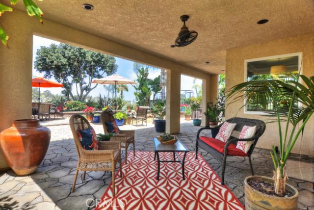 This outdoor living room is a great shady spot on a warm day - 24221 Rue De Gauguin, Laguna Niguel CA 92677 - photo 1