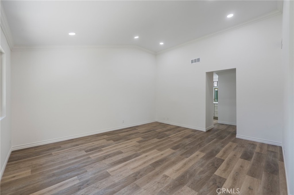 Master Bedroom, ensuite Bath through door way - 24356 Hillview, Laguna Niguel CA 92677 - photo 21