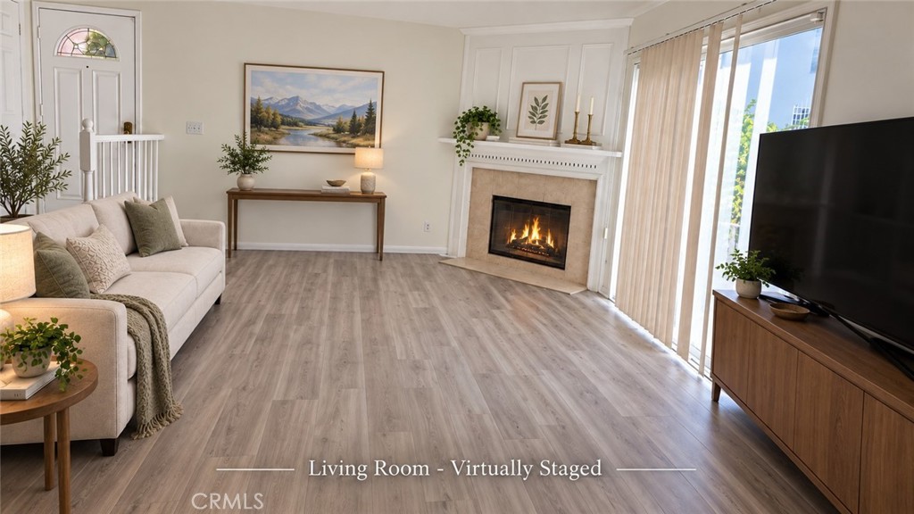 Living Room - Virtually Staged - 24364 Hilton Way, Laguna Niguel CA 92677 - photo 4