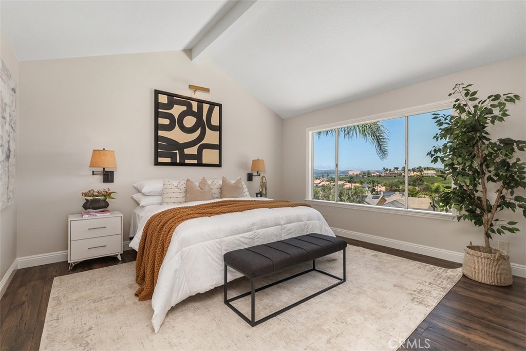 Excellent view from the primary bedroom - 24671 El Manzano, Laguna Niguel CA 92677 - photo 5
