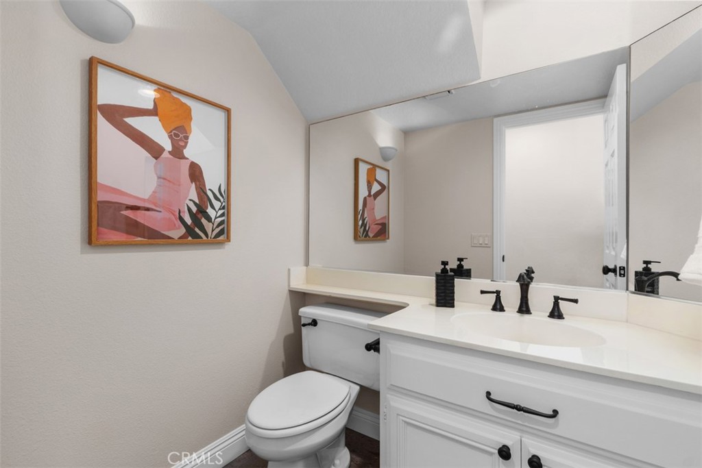 Downstairs powder room - 24671 El Manzano, Laguna Niguel CA 92677 - photo 22