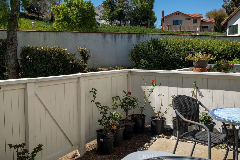 Opposite end view of patio. - 25655 Paseo La Cresta 47, Laguna Niguel CA 92677 - photo 22