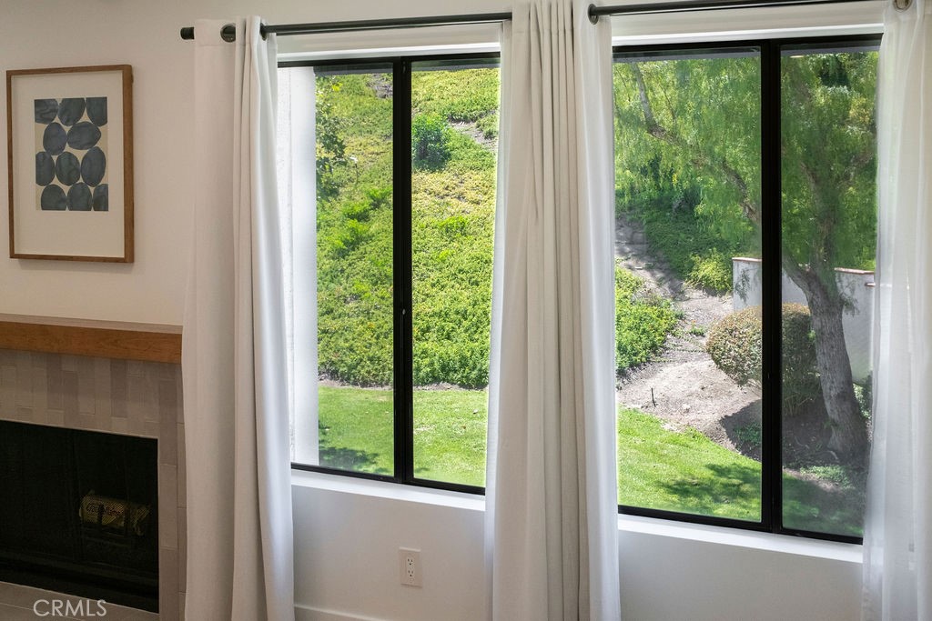 Greenbelt view from primary bedroom. - 25655 Paseo La Cresta 47, Laguna Niguel CA 92677 - photo 28