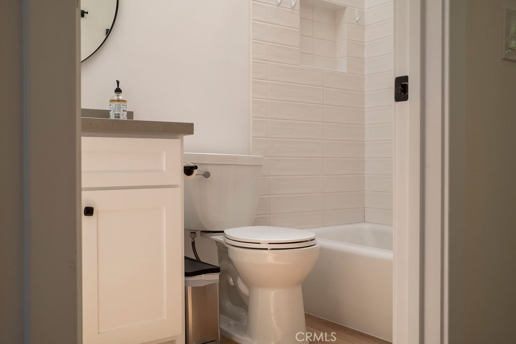 Partial view of upstairs bathroom. - 25655 Paseo La Cresta 47, Laguna Niguel CA 92677 - photo 34