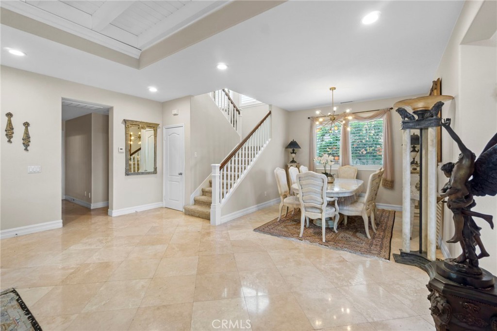 Dining Room + Downstairs Bedroom Location - 27781 Country Lane Rd, Laguna Niguel CA 92677 - photo 9