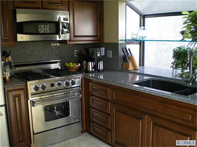 Totally remodeled kitchen with commercial stove & oven, Alder cabinets & Caesar Stone Counters - 28132 PALMETTO Court, Laguna Niguel CA 92677 - photo 1