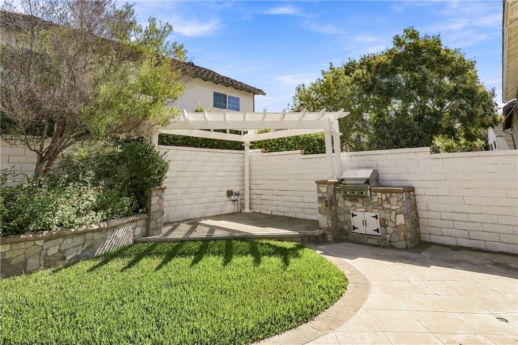 This is a quiet backyard and has a BBQ for all your outside dinners - 28172 Bluebell Drive, Laguna Niguel CA 92677 - photo 11