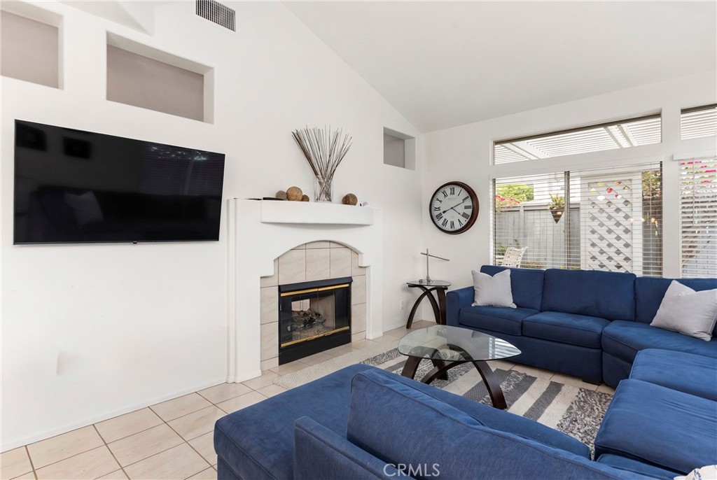 Living room with fire place - 29 Stoney, Laguna Niguel CA 92677 - photo 3