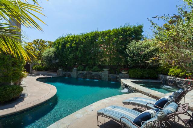Gorgeous wrap around pool and spa with cascading waterfalls - 3 Mansell Court, Laguna Niguel CA 92677 - photo 1