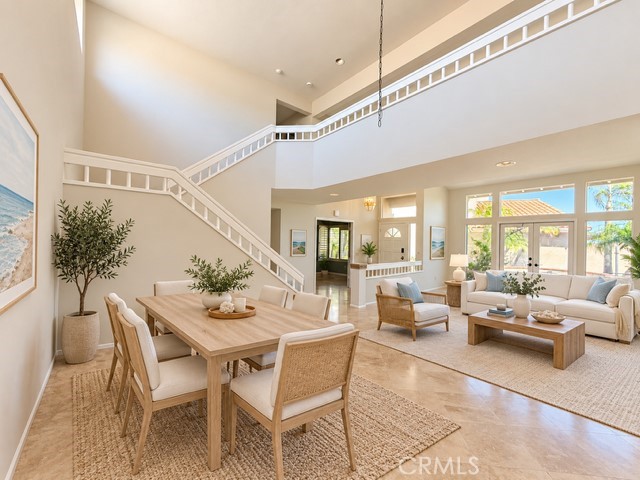 Virtually staged - Living Room & Dining Room - 30382 Anamonte, Laguna Niguel CA 92677 - photo 6