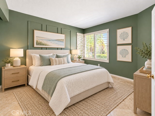 Downstairs Room - Virtually staged as bedrrom - 30382 Anamonte, Laguna Niguel CA 92677 - photo 13