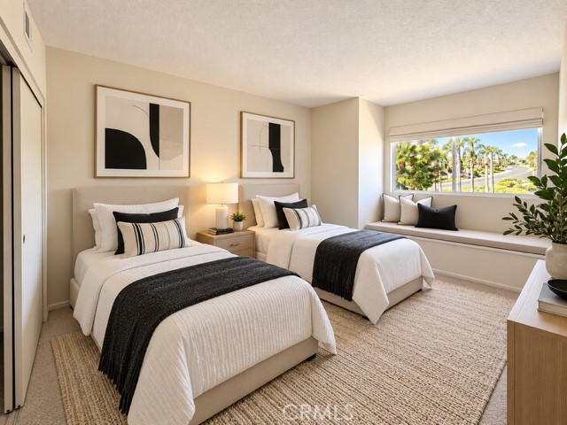 Secondary Bedroom 3 with Views of Hills - Virtually staged - 30382 Anamonte, Laguna Niguel CA 92677 - photo 24