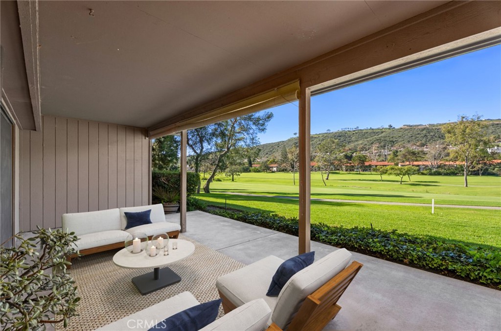 Covered Patio Virtually Staged - 31505 - 31505 E Nine 21H, Laguna Niguel CA 92677 - photo 1