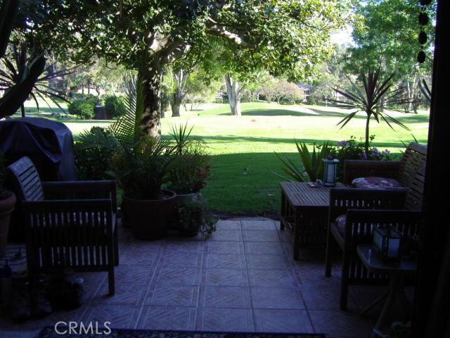 View from patio to golf course - 31644 W Nine Drive A114, Laguna Niguel CA 92677 - photo 1