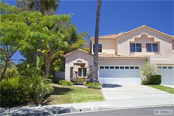 Front view - 5 VILLAMOURA, Laguna Niguel CA 92677 - photo 1