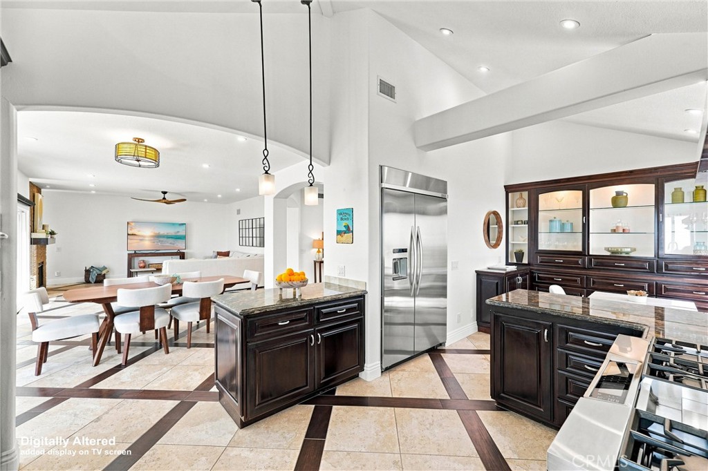Open-Concept Kitchen Flowing into Dining & Living Areas - 6 Cavalier, Laguna Niguel CA 92677 - photo 10