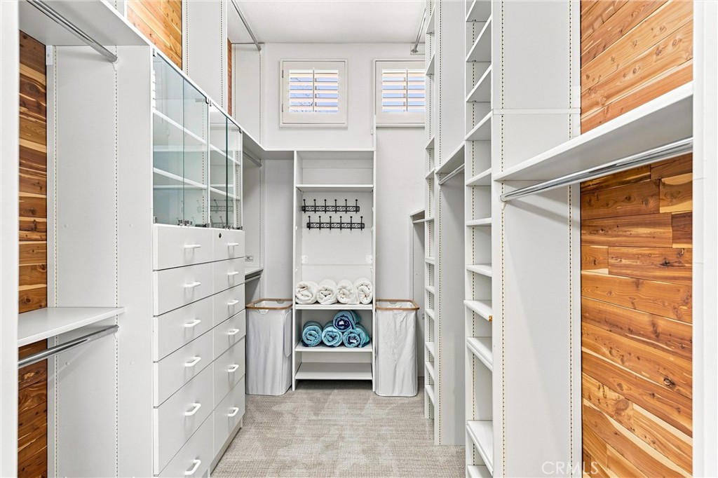 Custom Walk-In Closet with Cedar Accents, Built-In Drawers & Abundant Storage - 6 Cavalier, Laguna Niguel CA 92677 - photo 29