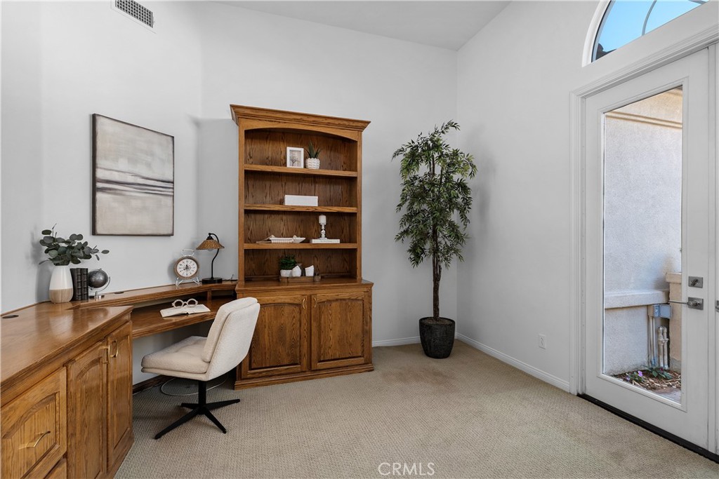 Fourth bedroom used as an office - opens to living room but can be easily enclosed to make a fourth bedroom per tax reco - 8 Chantonnay, Laguna Niguel CA 92677 - photo 35