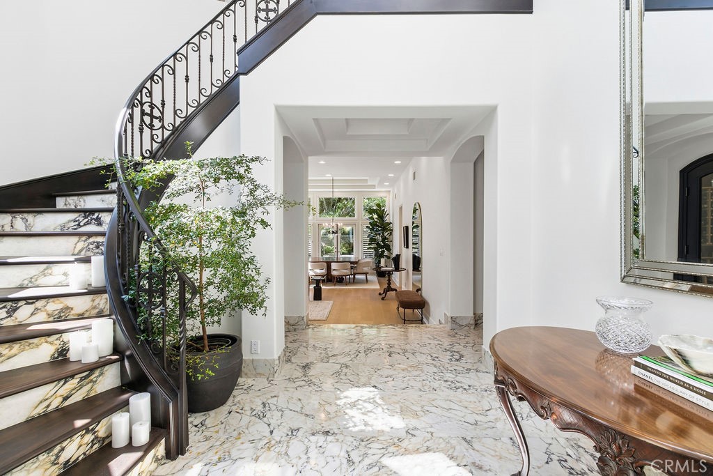 Stunning curved front staircase - 9 Gray Stone Way, Laguna Niguel CA 92677 - photo 7