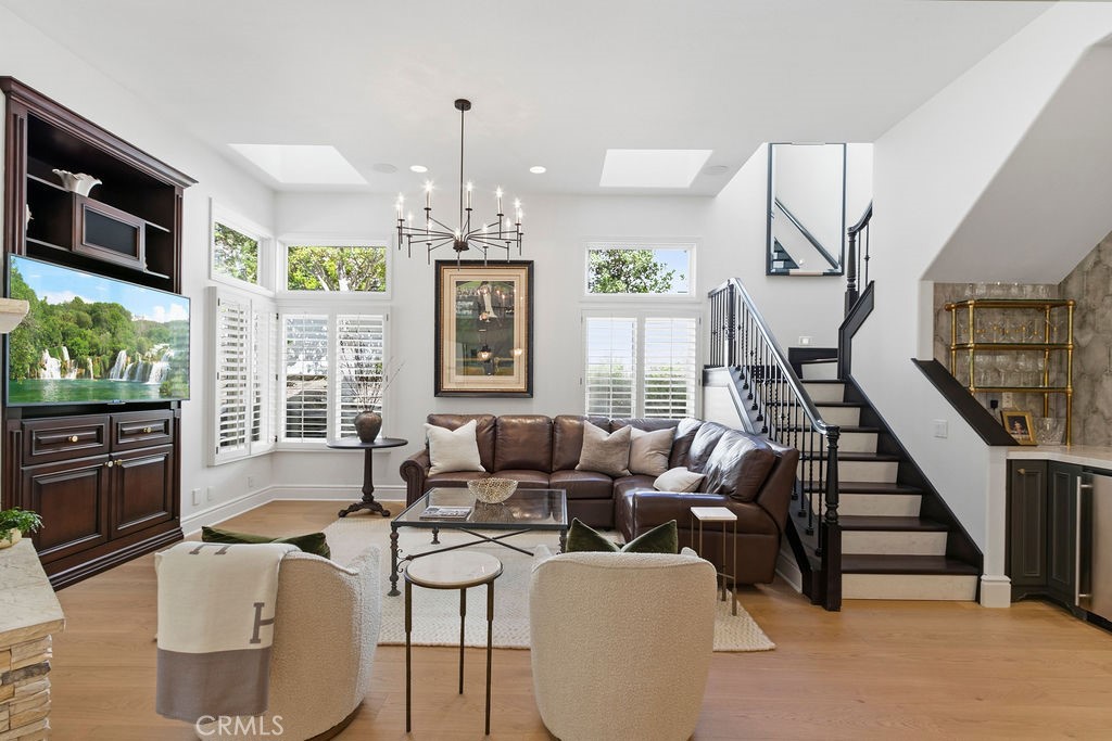 Family room and second staircase - 9 Gray Stone Way, Laguna Niguel CA 92677 - photo 17