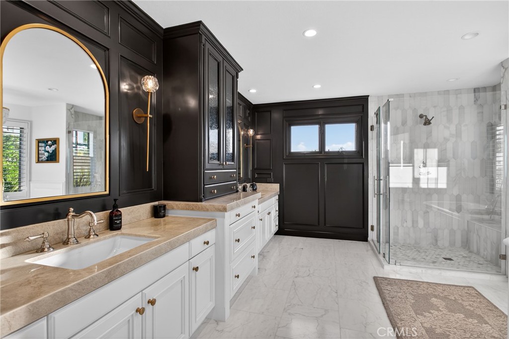 stunning spa /bath retreat in primary upstairs - 9 Gray Stone Way, Laguna Niguel CA 92677 - photo 35
