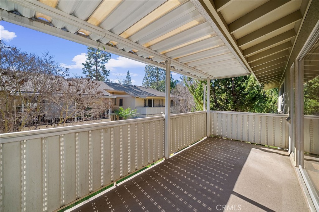 The balcony is very spacious and private - 225 Avenida Majorca N, Laguna Woods CA 92637 - photo 4
