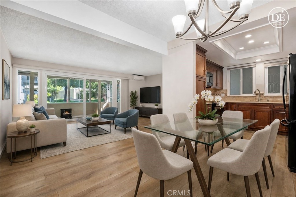 Virtually Staged Living & Dining Room - 270 Avenida Sevilla D, Laguna Woods CA 92637 - photo 4