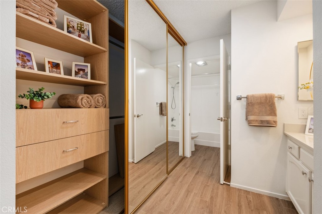 Primary Bedroom Bath Dressing Area - 3501 Bahia Blanca W 3F, Laguna Woods CA 92637 - photo 11