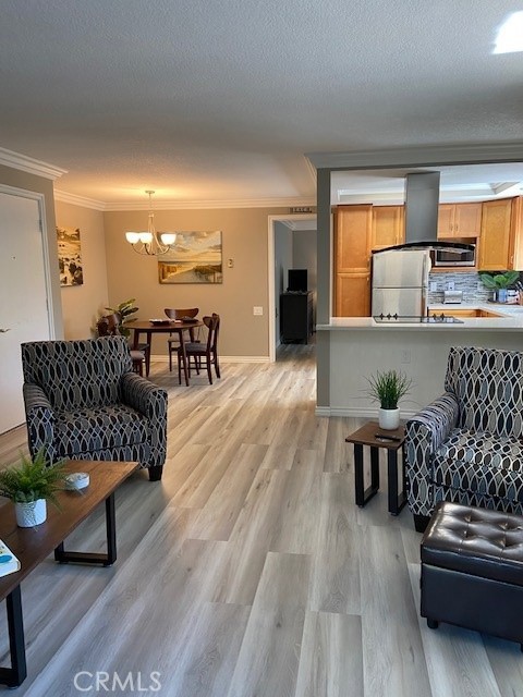 Livng Room, Dining Room and Kitchen View - 41 Calle Aragon Q, Laguna Woods CA 92637 - photo 1