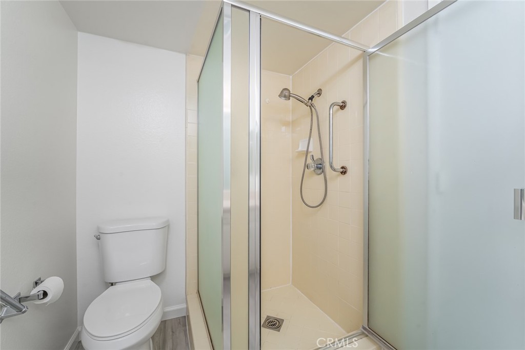 Walking shower in guest bathroom. - 476 Calle Cadiz O, Laguna Woods CA 92637 - photo 16