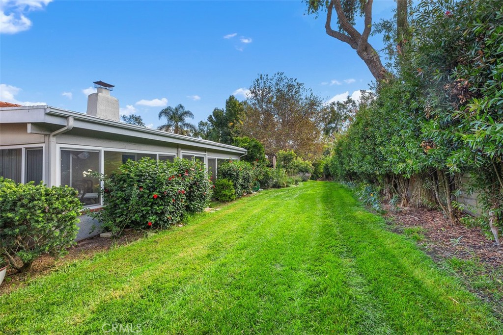 REAR YARD - 5522 Via La Mesa B, Laguna Woods CA 92637 - photo 8