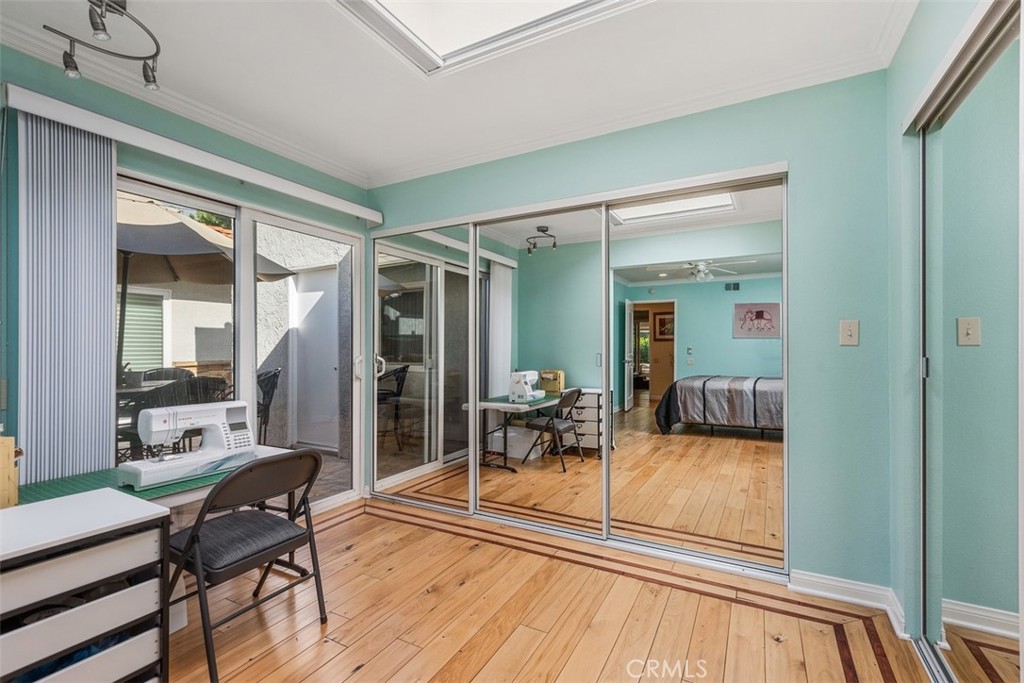 WORK ROOM EXTENSION OFF BEDROOM WITH EXIT DOOR - 5522 Via La Mesa B, Laguna Woods CA 92637 - photo 33