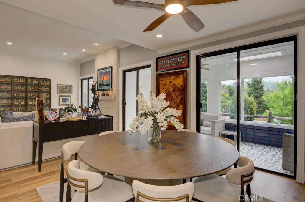 Another view of the dining room looking back towards the living room. - 5553 Rayo Del Sol B, Laguna Woods CA 92637 - photo 12