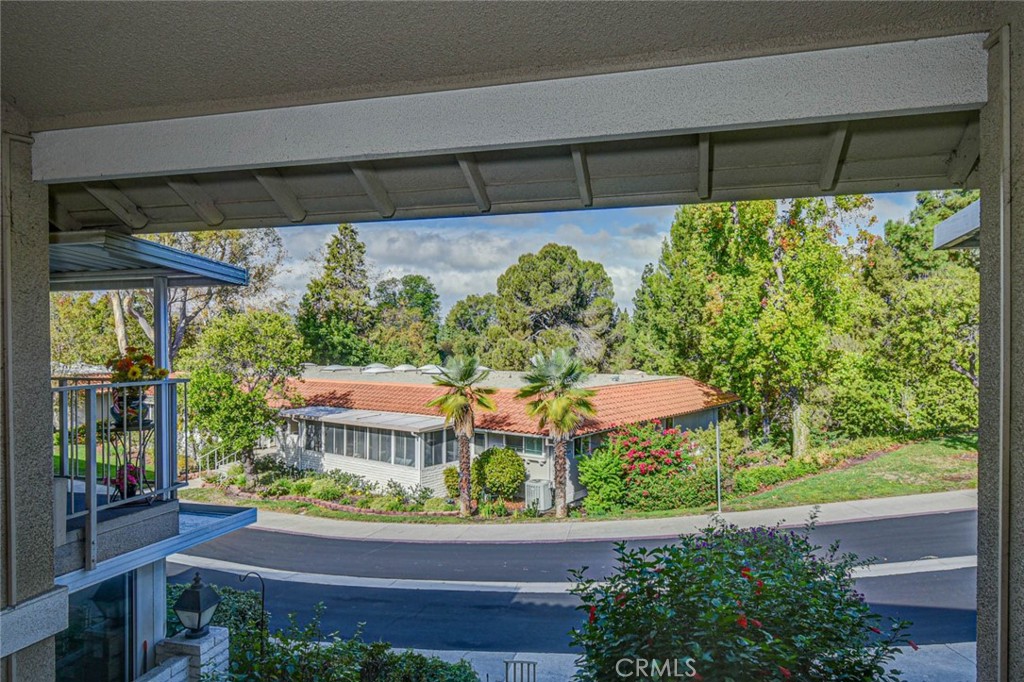 VIEW FROM OUTSIDE THE FRONT DOOR - 633 Avenida Sevilla O, Laguna Woods CA 92637 - photo 55