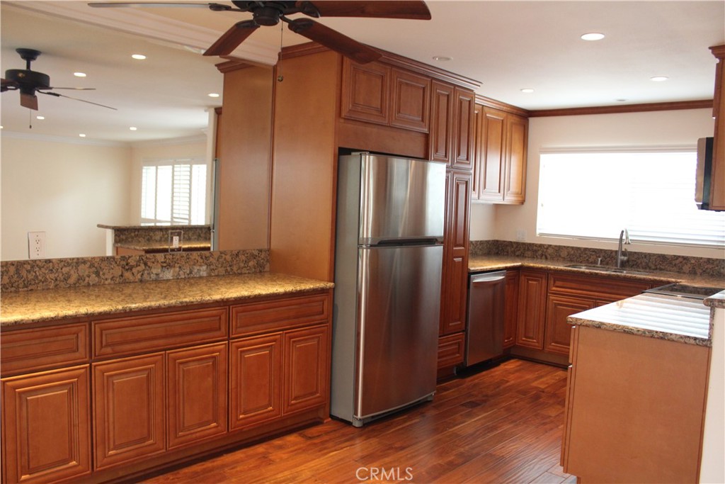 Cabinetry extends to the Dining Room - 963 Calle Aragon C, Laguna Woods CA 92637 - photo 5