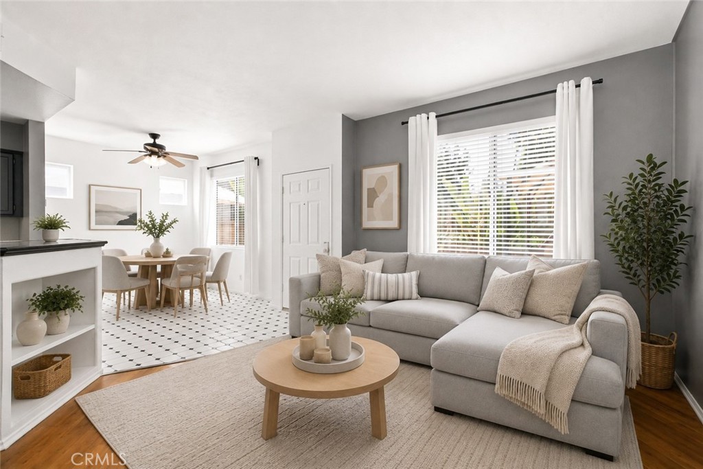 Living Room - AI staging - 14 Chapala Court, Lake Forest CA 92610 - photo 1