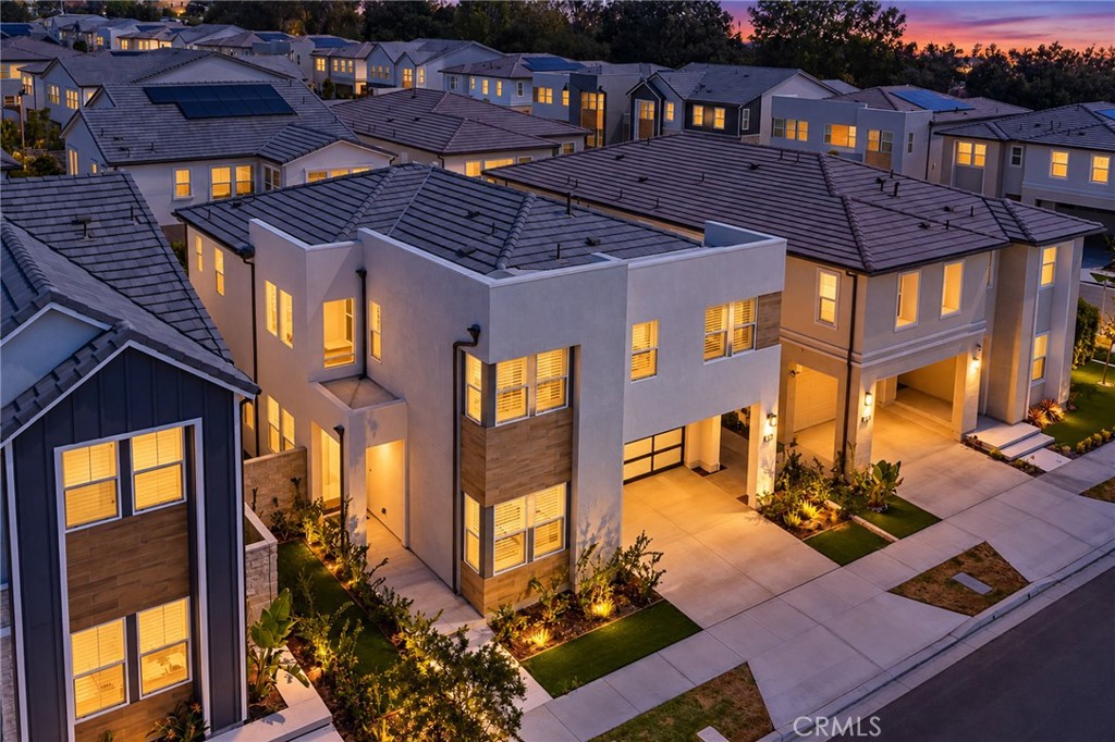 Twilight Aerial View - 200 Orange Grove, Lake Forest CA 92630 - photo 23