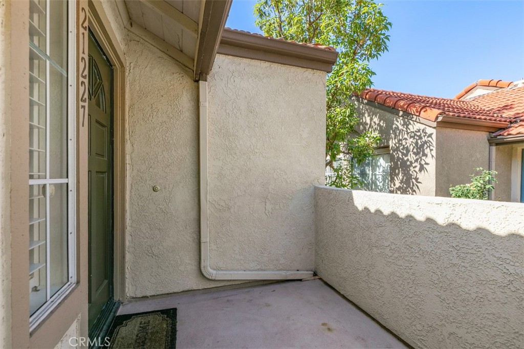 Front porch. - 21227 Camelia 18, Lake Forest CA 92630 - photo 5