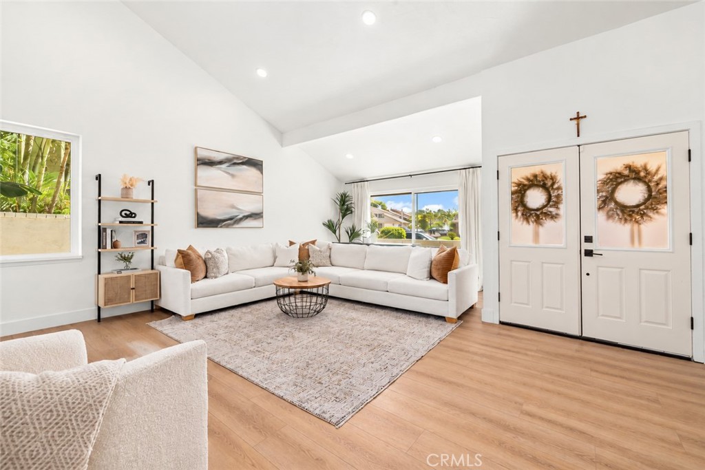 Living Room with Fireplace - 22145 Pheasant Street, Lake Forest CA 92630 - photo 9