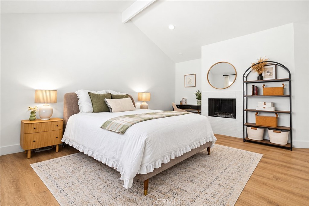 Primary Bedroom with Fireplace - 22145 Pheasant Street, Lake Forest CA 92630 - photo 32